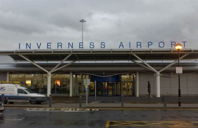 Inverness airport received top marks for its design and the efficiency of its passport control. Picture: Colin Hattersley