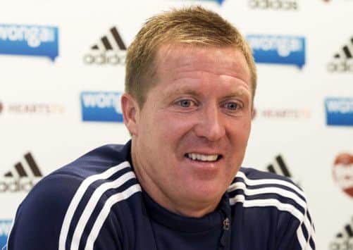 Gary Locke: 'Choice words' at break. Picture: SNS