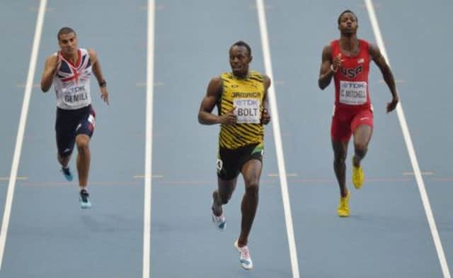 Jamaica's Usain Bolt won the men's 200-meter final at the World Athletics Championships. Picture: AP