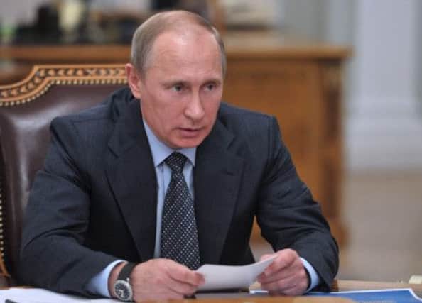 Russian President Vladimir Putin. Picture: AP