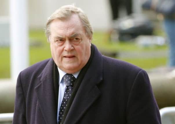 John Prescott said Mr Miliband needed shadow cabinet muscle. Picture: Reuters