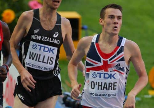 Chris OHare: Last in final. Picture: PA