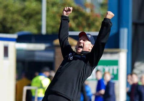 Flying high: Terry Butcher. Picture: SNS
