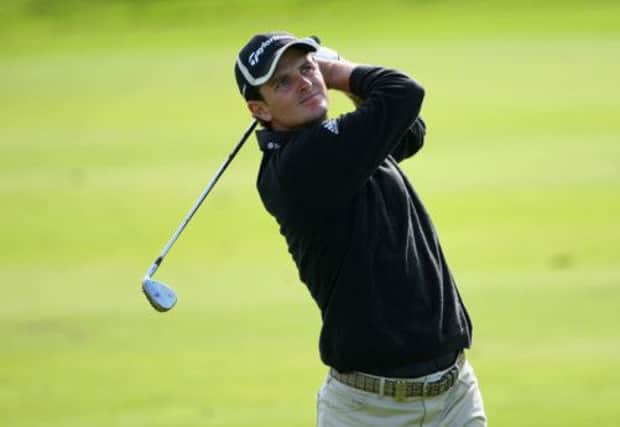 Justin Rose, seen here at Gleneagles in 2008, went on to win a place in the Ryder Cup team at Valhalla. Picture: Andrew Redington/Getty