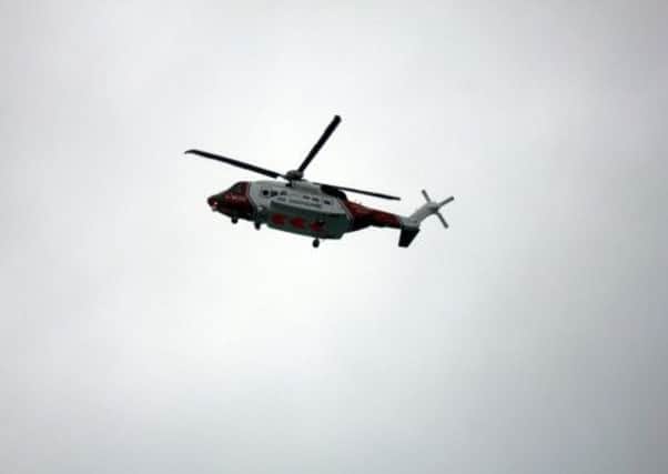 A coastguard helicopter - Aberdeen is the main coastguard centre for the North Sea oil industry. Picture: Johnston Press