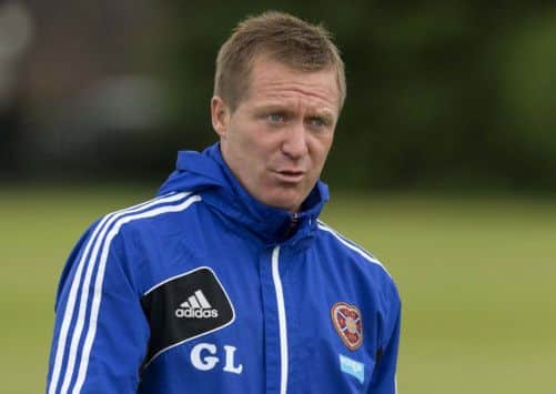 Gary Locke: Wee word. Picture: SNS