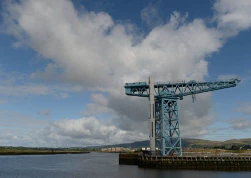 The Titan Crane will today be recognised with an engineering award. Picture: HeMedia
