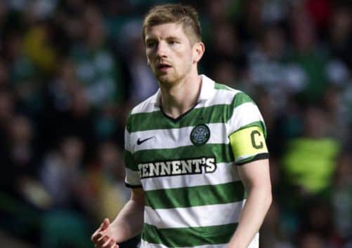 Mark Wilson, pictured captaining Celtic in 2012, has returned to Dundee United. Picture: SNS