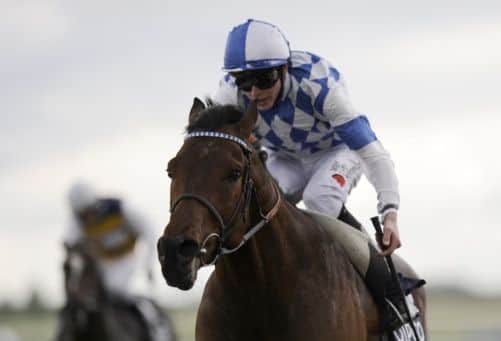 James Doyle riding Al Kazeem at Newmarket in May. Picture: Getty