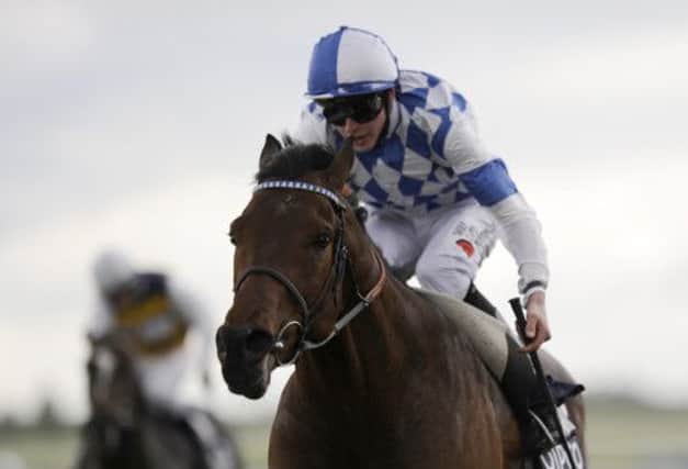 James Doyle riding Al Kazeem at Newmarket in May. Picture: Getty