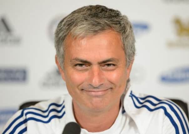 Chelsea manager Jose Mourinho gives a press conference at the club's training ground. Picture: PA