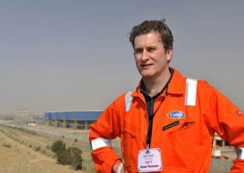 Cairn's Simon Thomson. Picture: Contributed