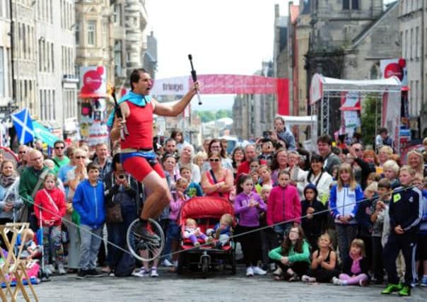 Some have argued that high costs for performers threaten the future of the Fringe. Picture: Ian Rutherford