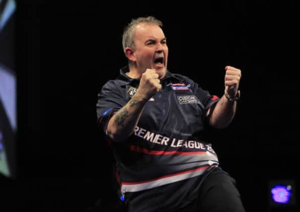 Phil 'The Power' Taylor is among those set for the tournament in Edinburgh. Picture: Contributed