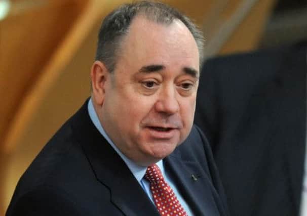 Alex Salmond is expected to highlight Scotland's possible membership of five unions. Picture: Jane Barlow