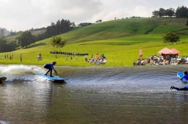 Waves will be on tap for surfers in the planned Welsh wave park. Picture: Complimentary