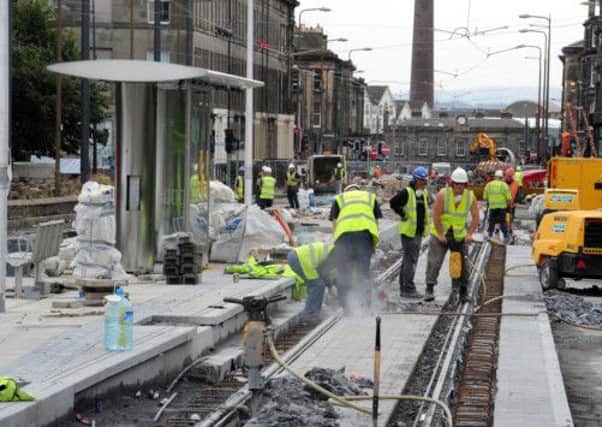 The Edinburgh Trams project is the latest in a long line of botched government projects. Picture: Ian Rutherford
