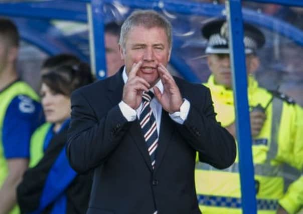 Ally McCoist: 'I'm a believer that football should be played on grass'. Picture: SNS
