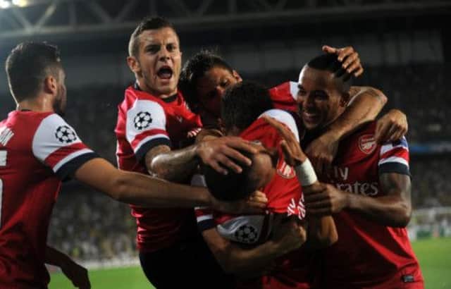 Arsenal comfortably saw off Fenerbahce in Turkey. Picture: Getty
