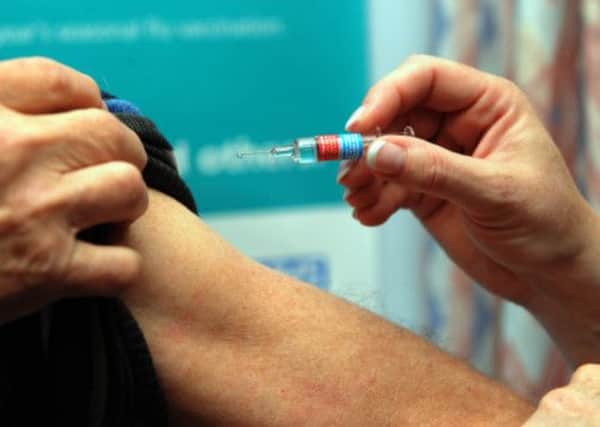 The flu jab could cut instances of heart attacks in the middle-aged, according to new research. Picture: Phil Wilkinson
