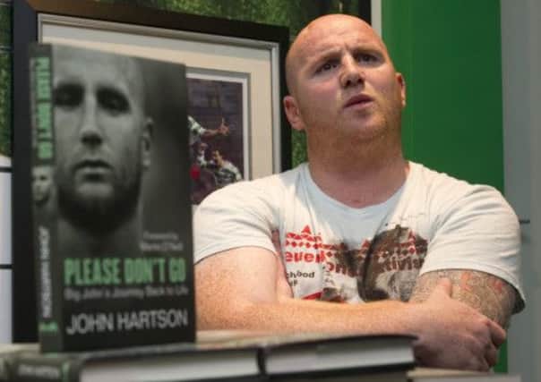 John Hartson discussed his problems with gambling in his autobiography. Picture: SNS