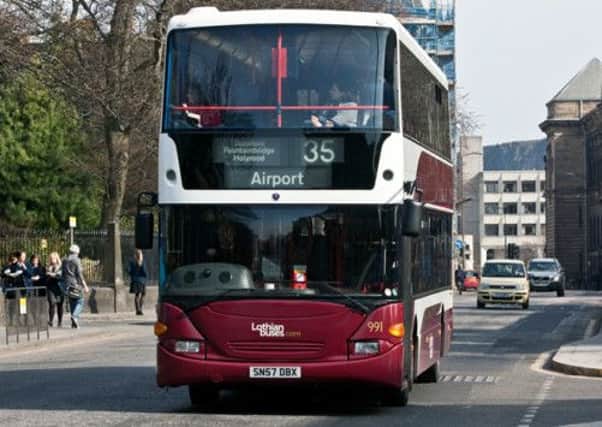 Lothian Buses recorded their highest passenger numbers since 1988. Picture: Complimentary