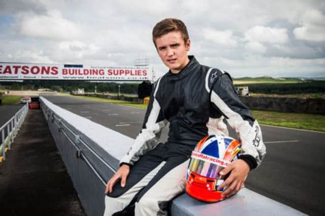Dalkeith driver Aiden Moffat will becomes the youngest competitor in British Touring Car Championship history at Knockhill today. Picture: Ian Georgeson