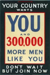 A unique collection of original WWI posters will be given a new lease of life. Picture: Contributed