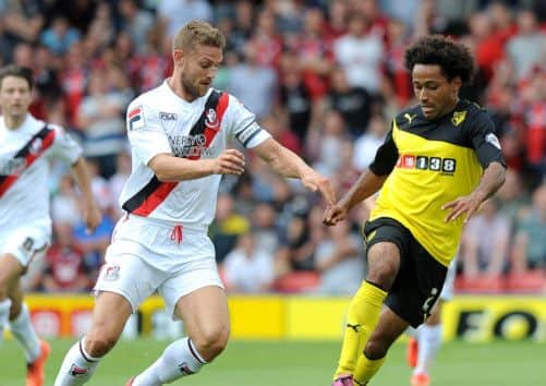 Ikechi Anya on the ball for Watford. Picture: Getty
