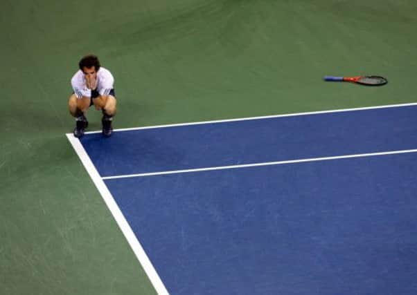 Andy Murray celebrates after defeating Novak Djokovic in the men's singles final match in the 2012 US Open. Picture: Getty