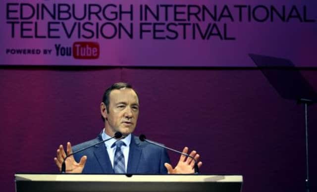 Kevin Spacey says the Scottish film industry needs tax breaks to prosper. Picture: TSPL