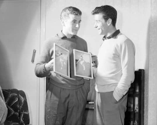 Joe Baker (left) and Gerry Baker in 1960
