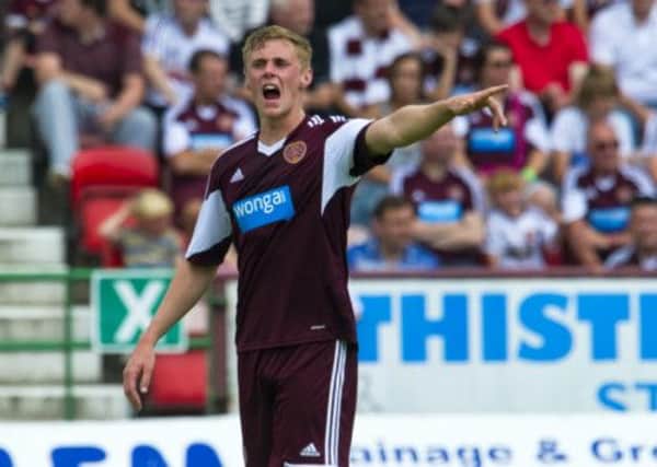 Gary Locke believes Kevin McHattie was sent off for what he felt was a 'good tackle'. Picture: SNS