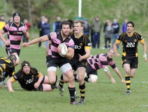 Frazier Climo: Scarlets move. Picture: Ian Rutherford