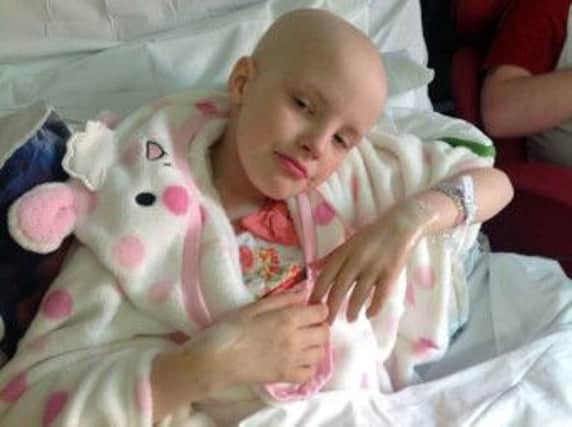 Mackenzie Furniss has already had chemotherapy and other treatment in hospital. Picture: Deadline News