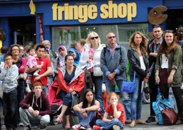 Ticket sales for the Edinburgh Festival Fringe have exceeded 1.94 million. Picture: Jane Barlow