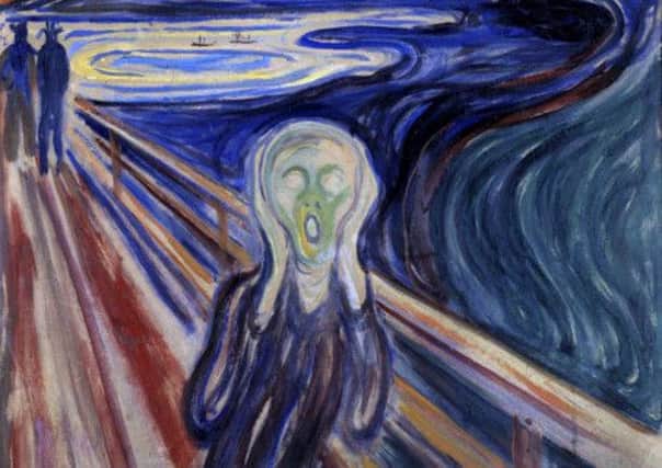 Edvard Munch's best-known painting "The Scream". Picture: AFP/Getty