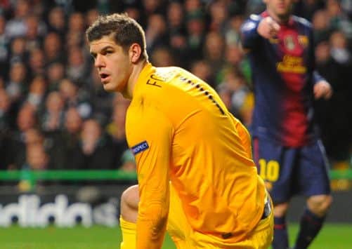 Fraser Forster has attracted attention from Benfica. Picture: Robert Perry