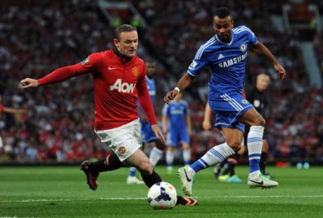 Chelsea target Wayne Rooney played the full 90 minutes for Manchester United. Picture: Getty Images