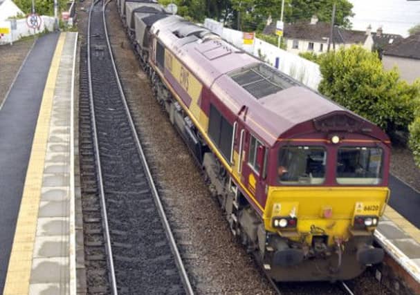 Rail freight carries much of the Highlands' goods from Scotland and beyond. Picture: Kenny Smith
