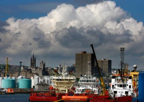 Clouds hang over Aberdeen. The independence referendum could trigger a series of votes. Picture: Getty