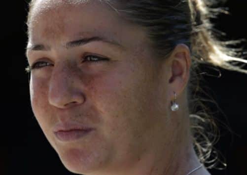 Alisa Kleybanova. Picture: AP