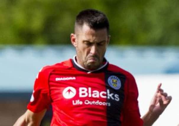 Steven Thompson: Helped St Mirren take the lead with header. Picture: SNS