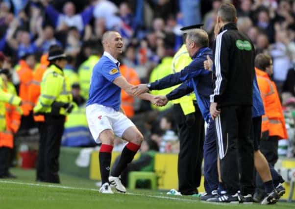 Ally McCoist is keen to bring Kenny Miller back to Rangers. Picture: Jane Barlow