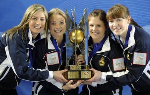 Scotland's Eve Muirhead, along with fellow world champions Anna Sloan, Vicki Adams and Claire Hamilton have been named in Team GB for Sochi 2014. Picture: AP