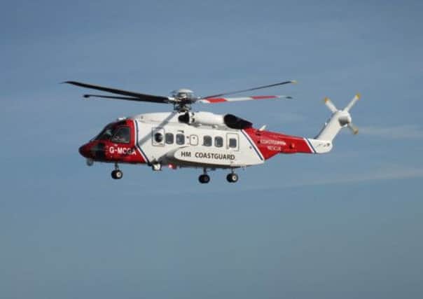 A Sikorsky S92 helicopter similar to the model that was grounded after a safety alert. Picture: PA