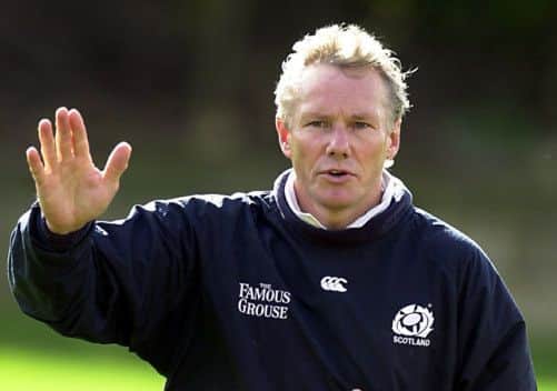 Former Scotland fly-half John Rutherford is one of the five nominees for the SRU honour. Picture: Ian Rutherford