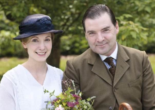 Joanne Froggart as Anna with Mr Bates in Downton Abbey. Picture: Contributed