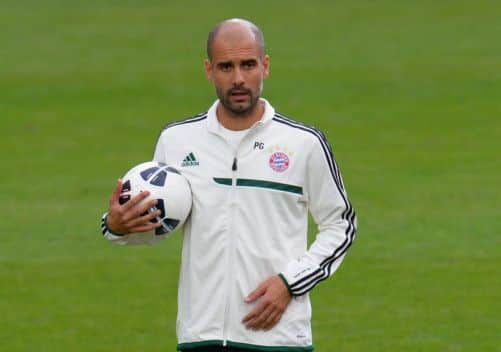 Pep Guardiola: England dream. Picture: Getty