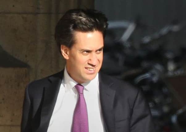 Ed Miliband: Accused of 'playing politics'. Picture: Getty